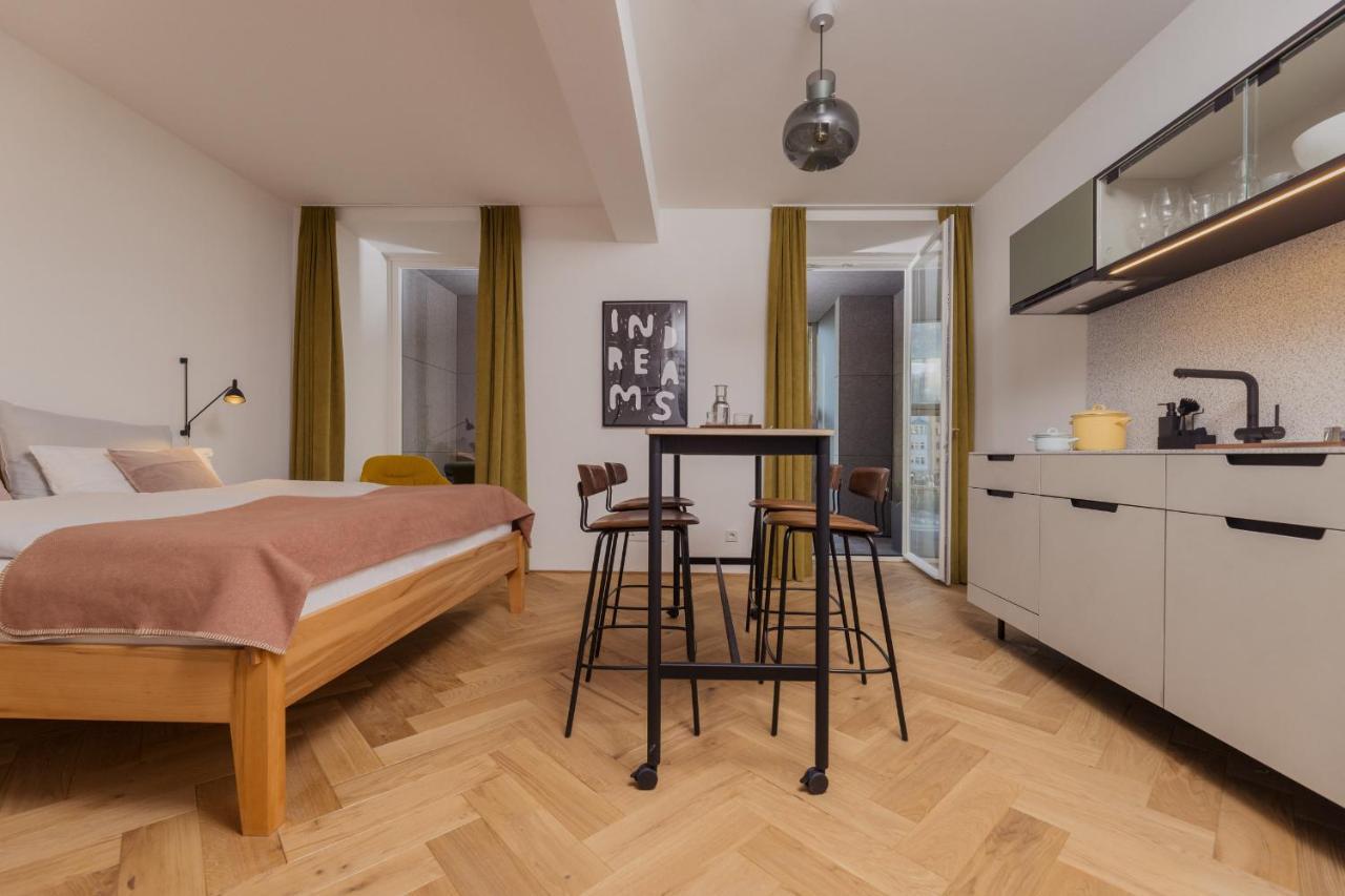 Marktbar Studios - Boutique Aparthotel Innsbruck Ngoại thất bức ảnh